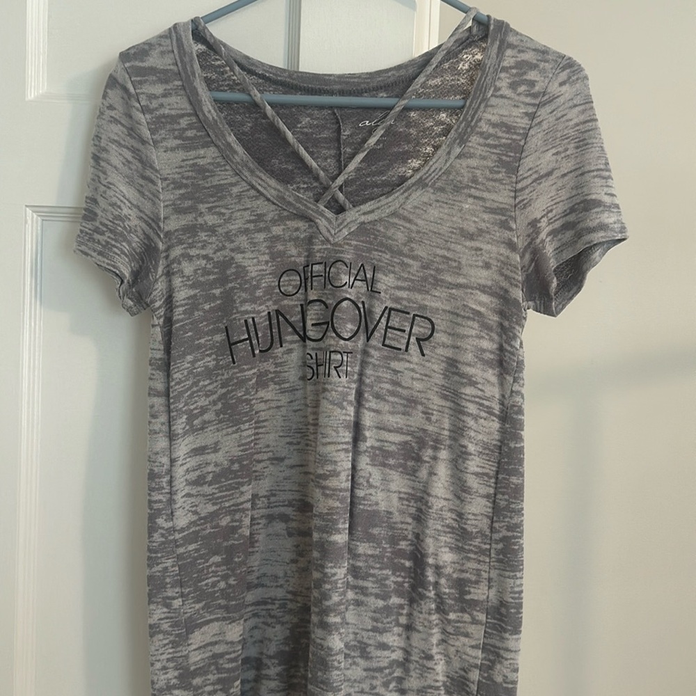 Grey wash Francesca’s tee